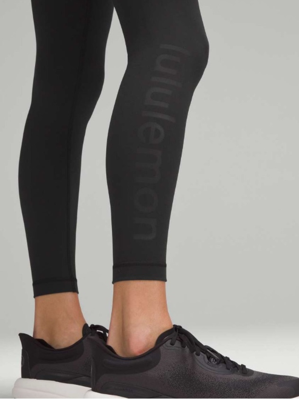 Lululemon Wunder Train High-Rise Tight 25" Graphic Black Size 6